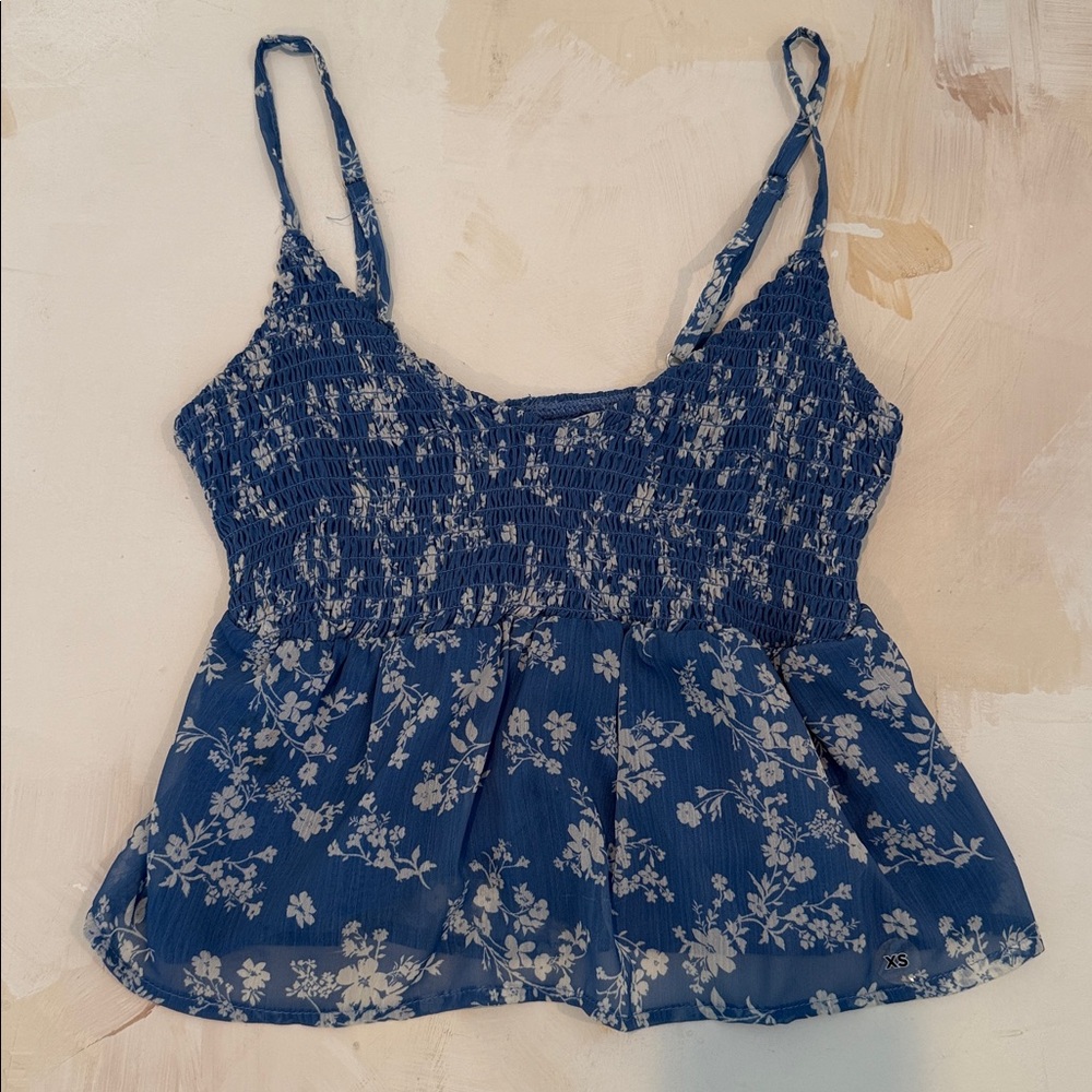 RSQ Navy Floral Camisole